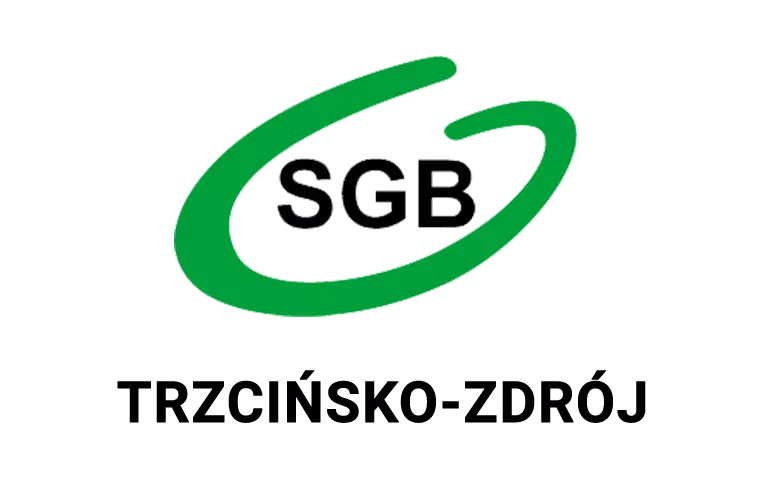 Logo trzcińskozdrojskiej placówki banku spółdzielczego