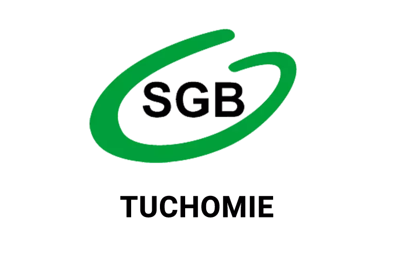 Logo tuchomskiej placówki banku spółdzielczego