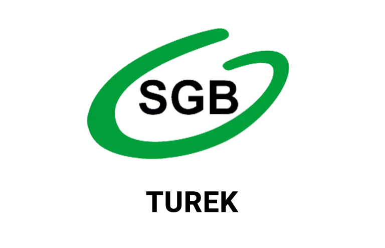 Logo oddziału banku spółdzielczego w Turku
