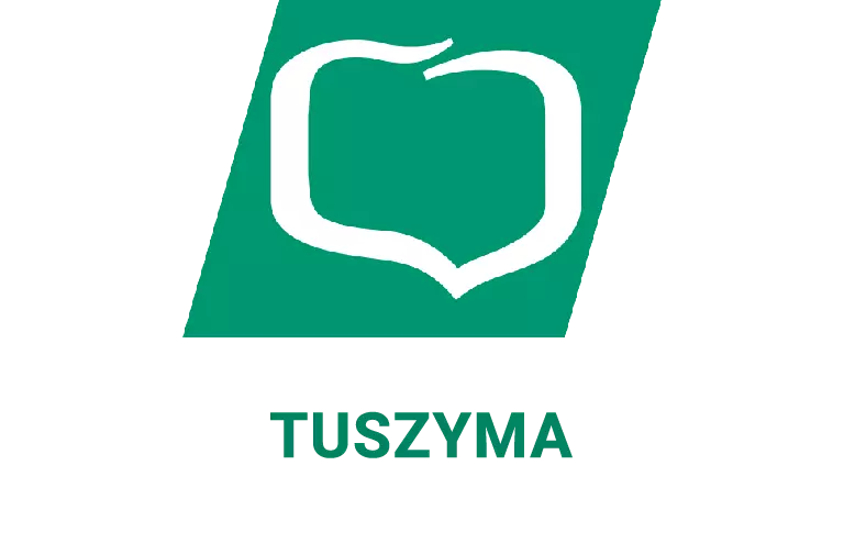 Logo tuszymskiej placówki banku spółdzielczego (BPS)