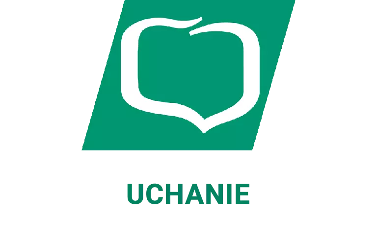 Logo oddziału banku spółdzielczego (z grupy BPS) w Uchaniu