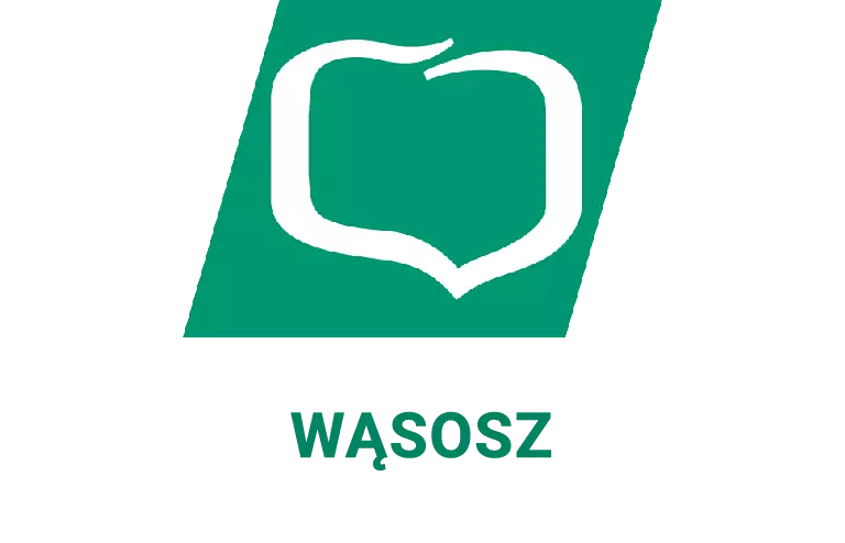 Logo oddziału banku spółdzielczego w Wąsoszu