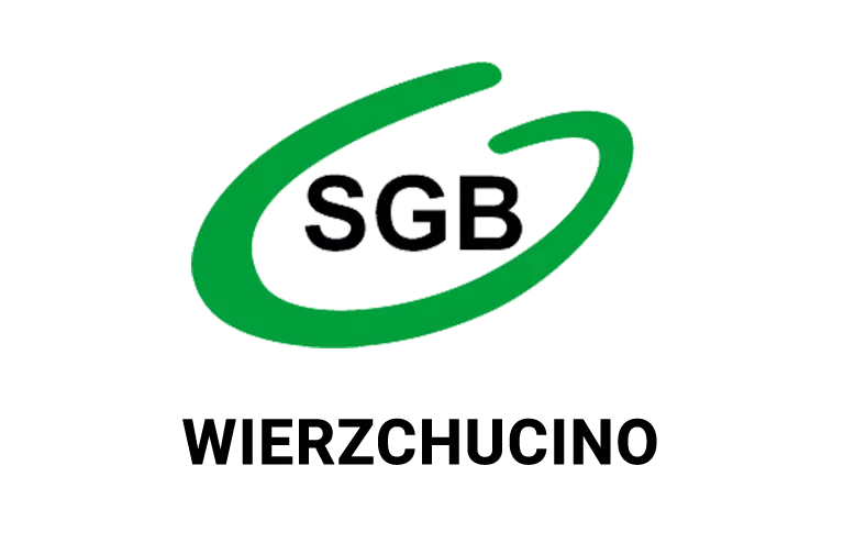 Logo wierzchucińskiej placówki banku spółdzielczego