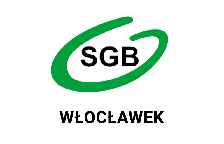 Logo oddziału banku spółdzielczego w Włocławku