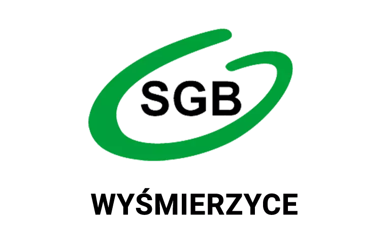 Logo wyśmierzyckiej placówki banku spółdzielczego