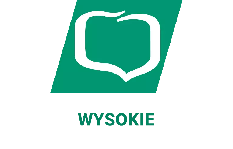 Logo wysokiej placówki banku spółdzielczego (BPS)