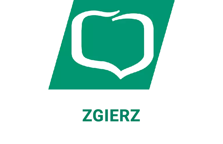 Logo oddziału banku spółdzielczego (z grupy BPS) w Zgierzu