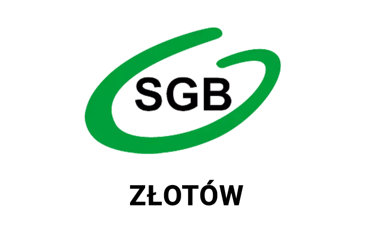Logo oddziału banku spółdzielczego w Złotowie