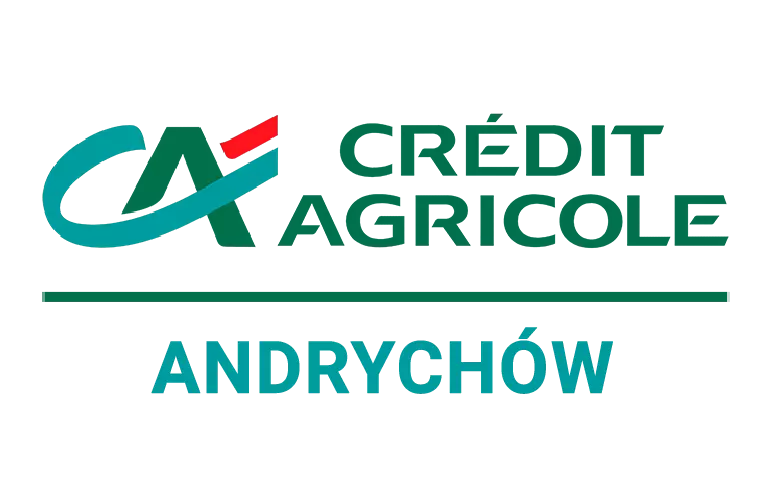 Logo oddziału Credit Agricole w Andrychowie