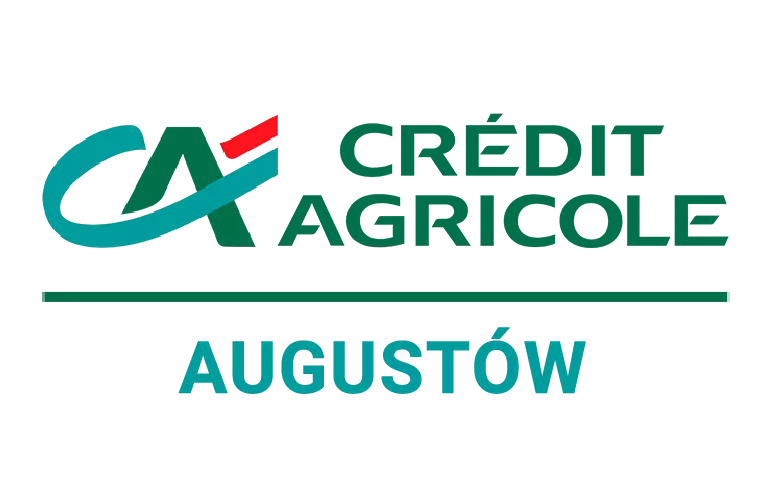 Logo oddziału Credit Agricole w Augustowie