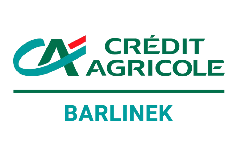 Logo oddziału Credit Agricole w Barlinku