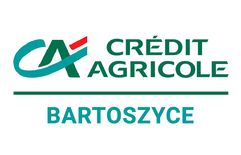 Logo oddziału Credit Agricole w Bartoszycach