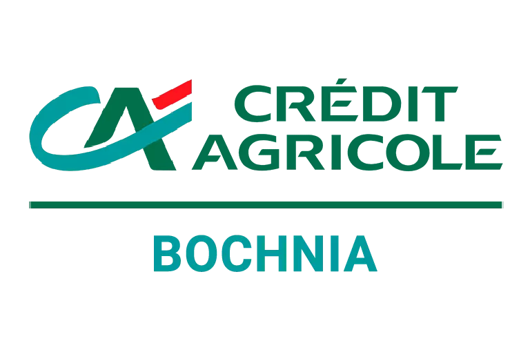 Logo oddziału Credit Agricole w Bochni