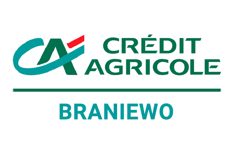 Logo oddziału Credit Agricole w Braniewie