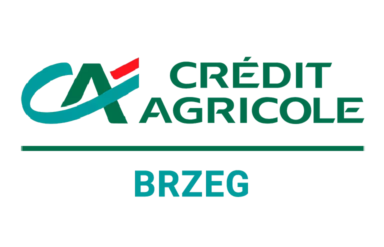 Logo oddziału Credit Agricole w Brzegiem