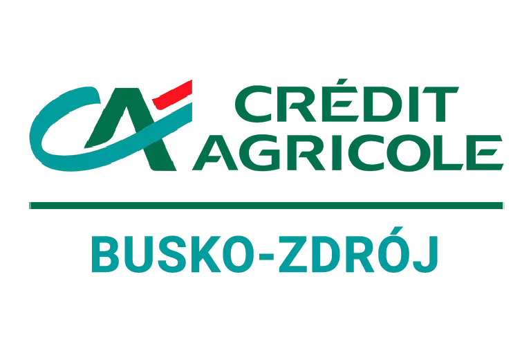 Logo oddziału Credit Agricole w Busku-Zdroju