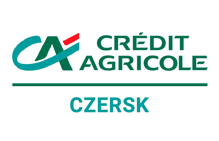 Logo oddziału Credit Agricole w Czersku
