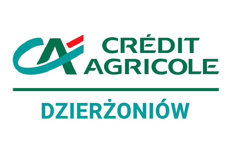Logo oddziału Credit Agricole w Dzierżoniowie