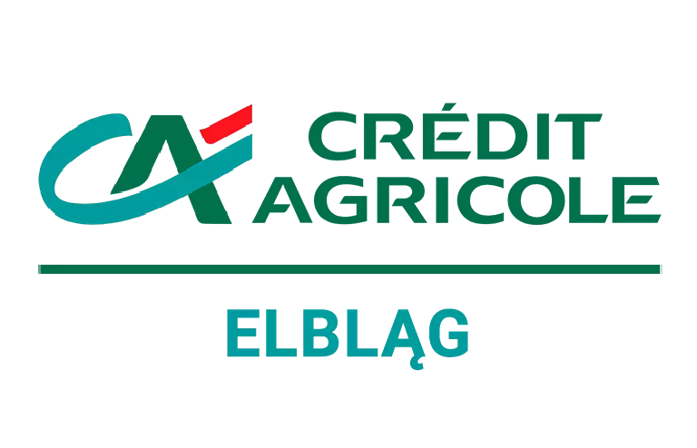Logo oddziału Credit Agricole w Elblągu