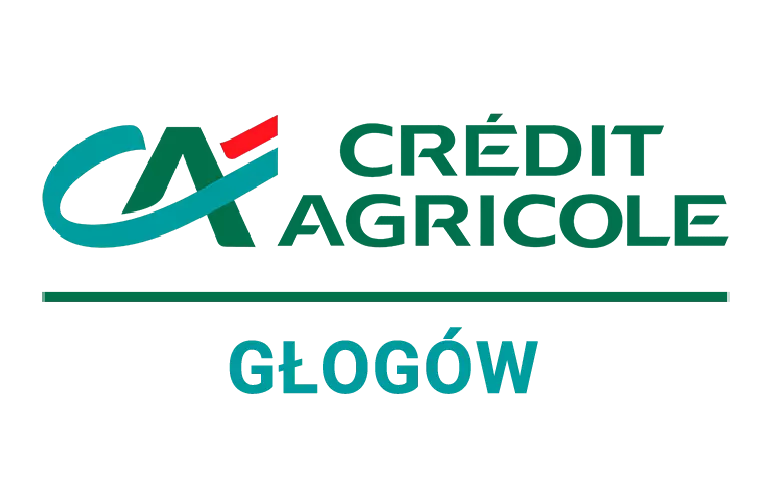Logo oddziału Credit Agricole w Głogowie