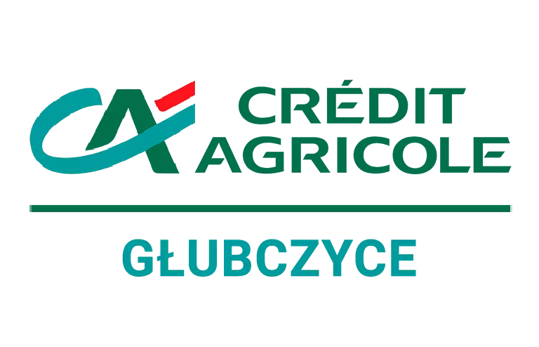 Logo oddziału Credit Agricole w Głubczycach