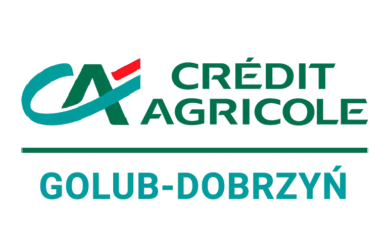 Logo oddziału Credit Agricole w Golubiu-Dobrzyniu