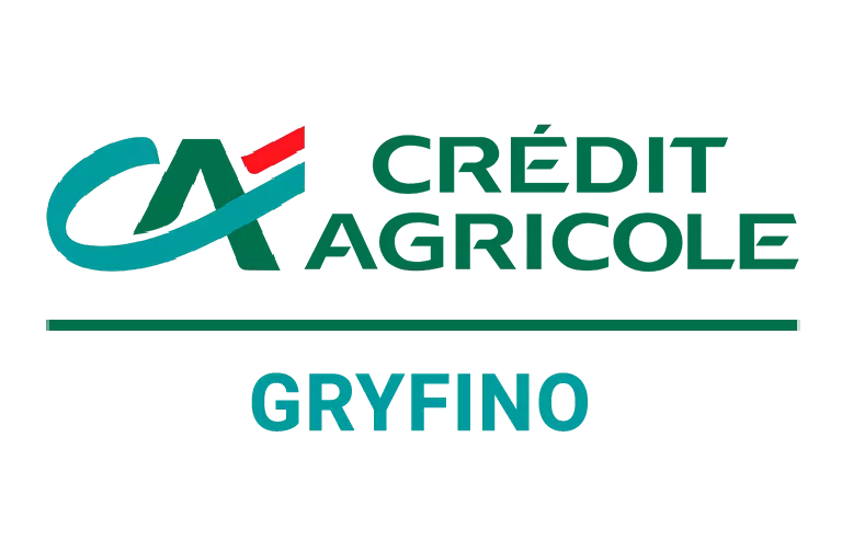 Logo oddziału Credit Agricole w Gryfinie