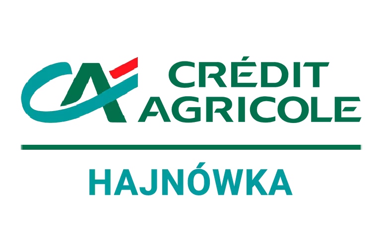 Logo oddziału Credit Agricole w Hajnówce