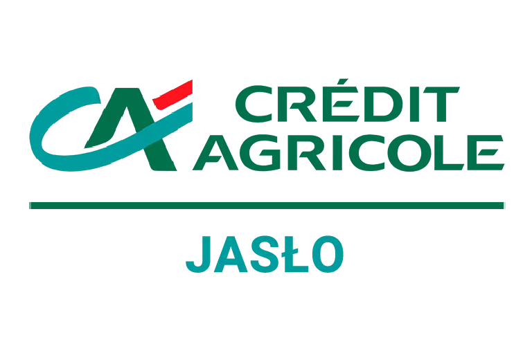 Logo oddziału Credit Agricole w Jaśle