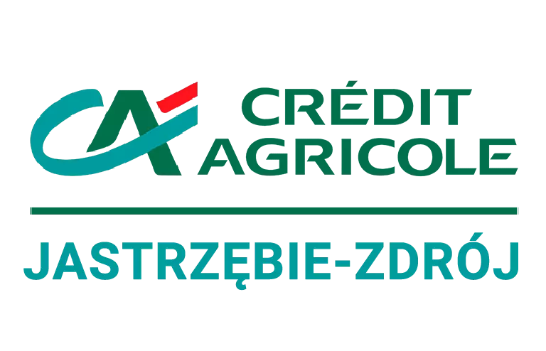 Logo oddziału Credit Agricole w Jastrzębiu-Zdroju