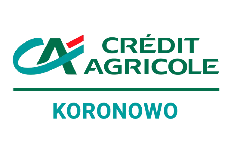 Logo oddziału Credit Agricole w Koronowie