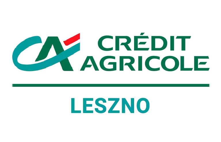 Logo oddziału Credit Agricole w Lesznie