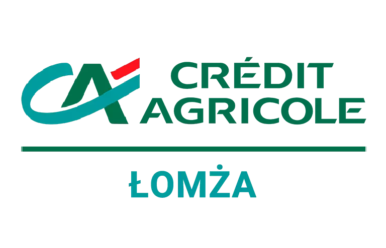 Logo oddziału Credit Agricole w Łomży