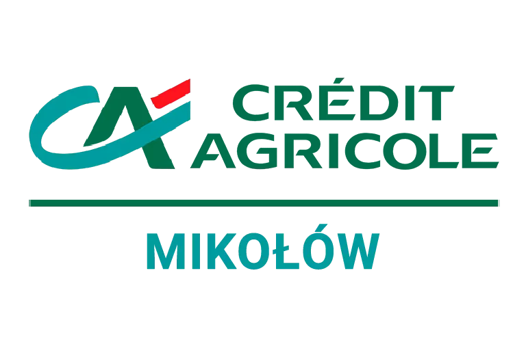 Logo oddziału Credit Agricole w Mikołowie