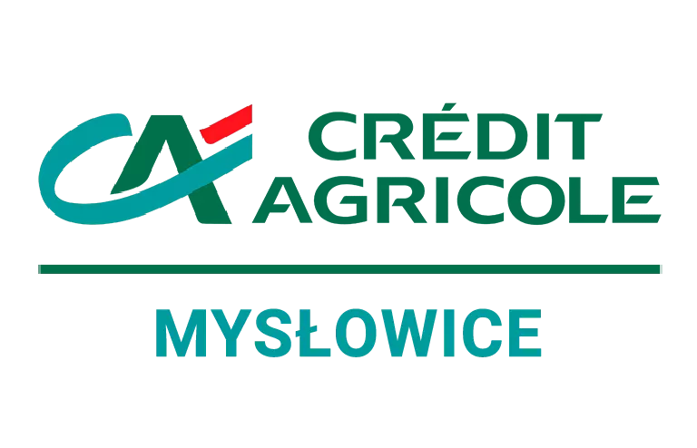 Logo oddziału Credit Agricole w Mysłowicach
