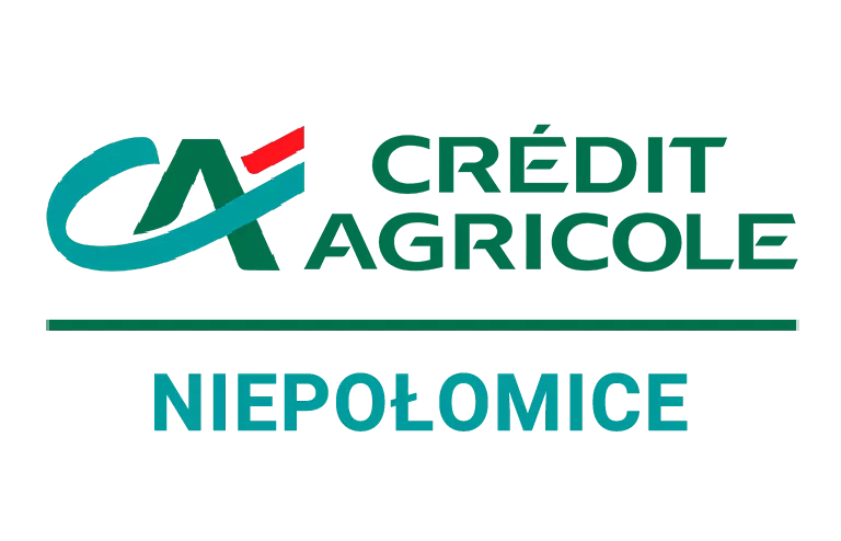 Logo oddziału Credit Agricole w Niepołomicach