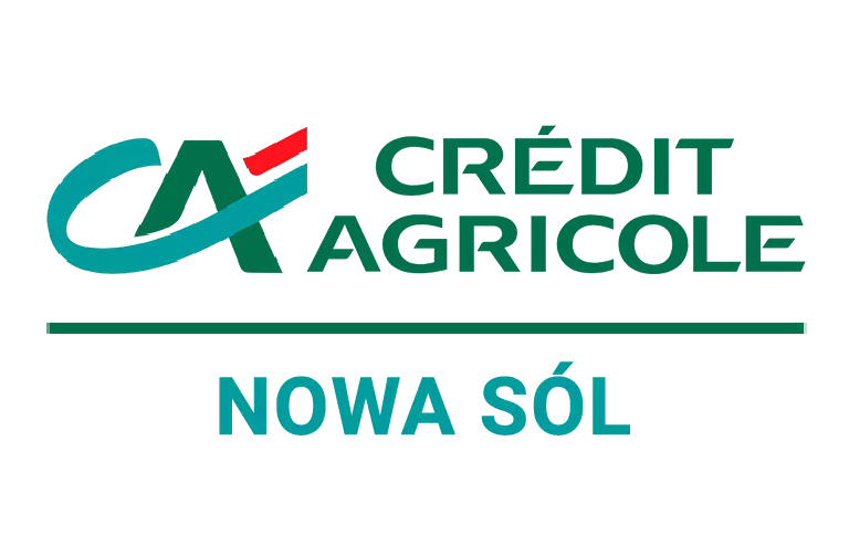 Logo oddziału Credit Agricole w Nowej Soli
