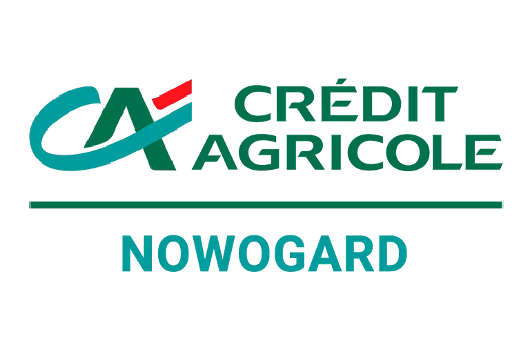 Logo oddziału Credit Agricole w Nowogardzie
