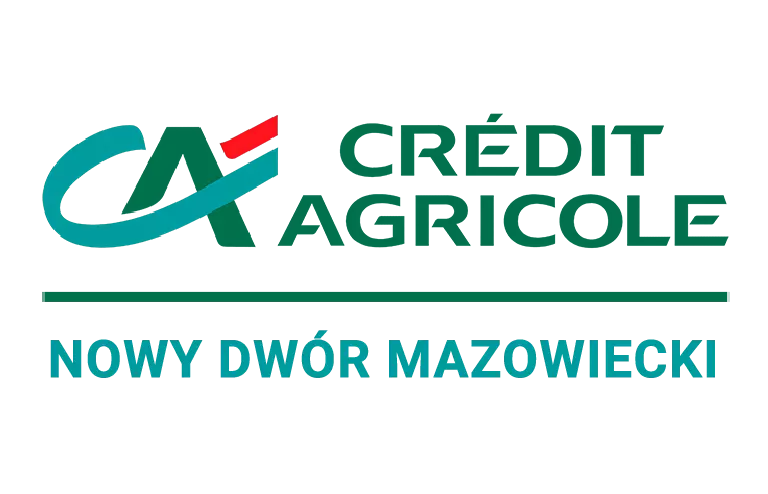 Logo oddziału Credit Agricole w Nowym Dworze Mazowieckim