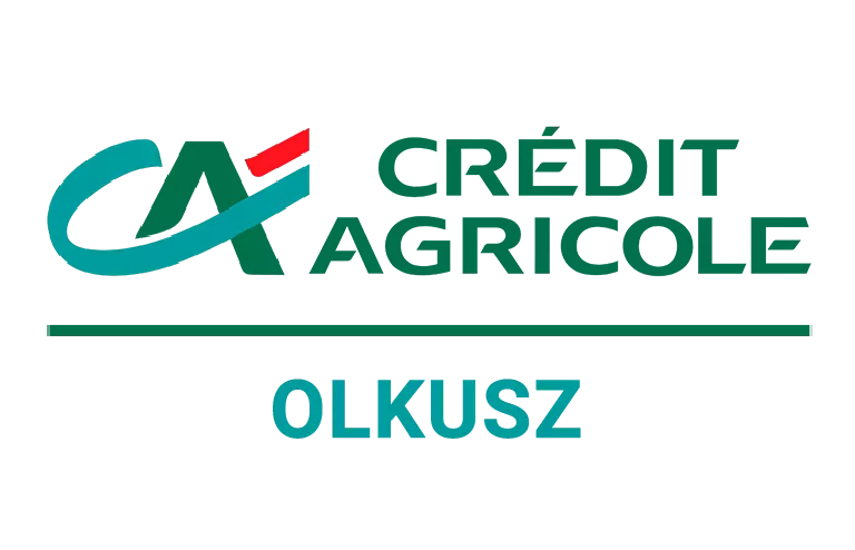 Logo oddziału Credit Agricole w Olkuszu