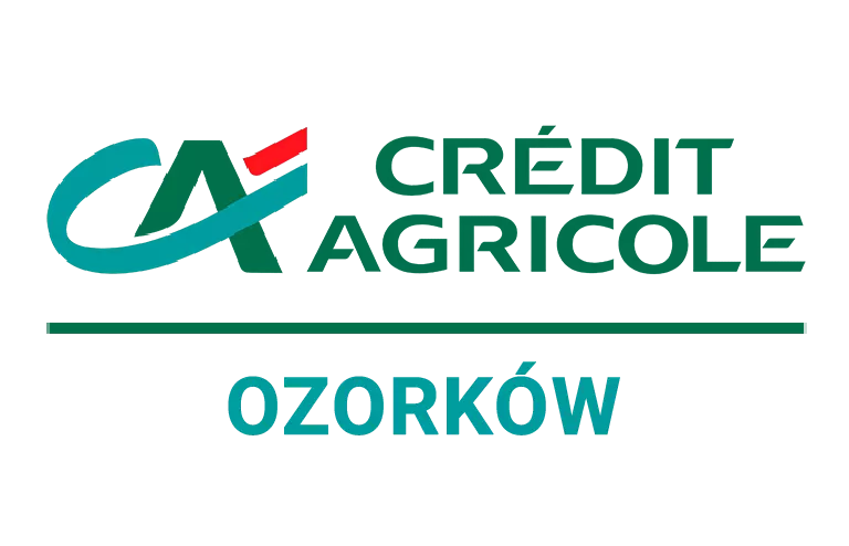 Logo oddziału Credit Agricole w Ozorkowie