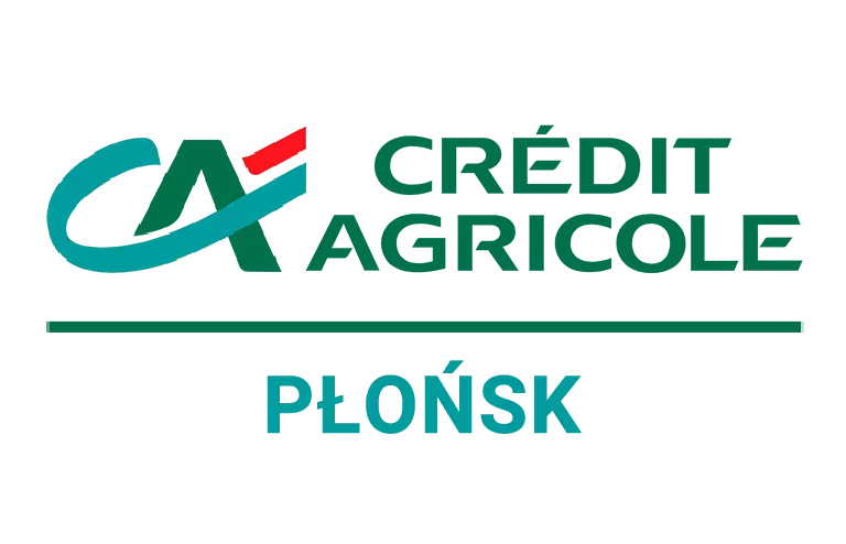 Logo oddziału Credit Agricole w Płońsku