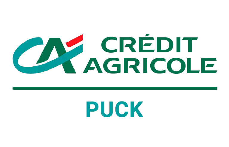 Logo oddziału Credit Agricole w Pucku