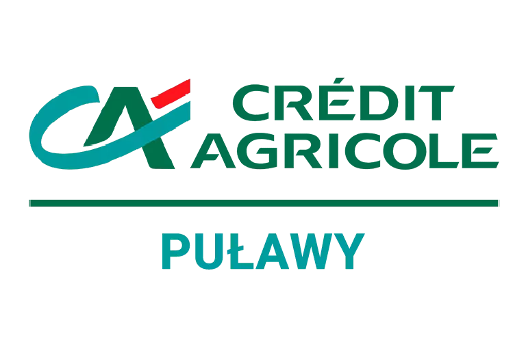 Logo oddziału Credit Agricole w Puławach
