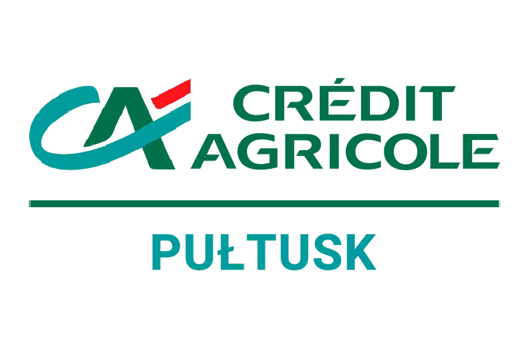 Logo oddziału Credit Agricole w Pułtusku