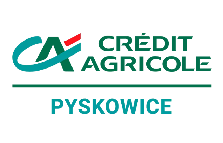 Logo oddziału Credit Agricole w Pyskowicach