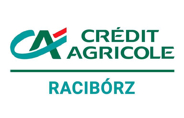 Logo oddziału Credit Agricole w Raciborzu