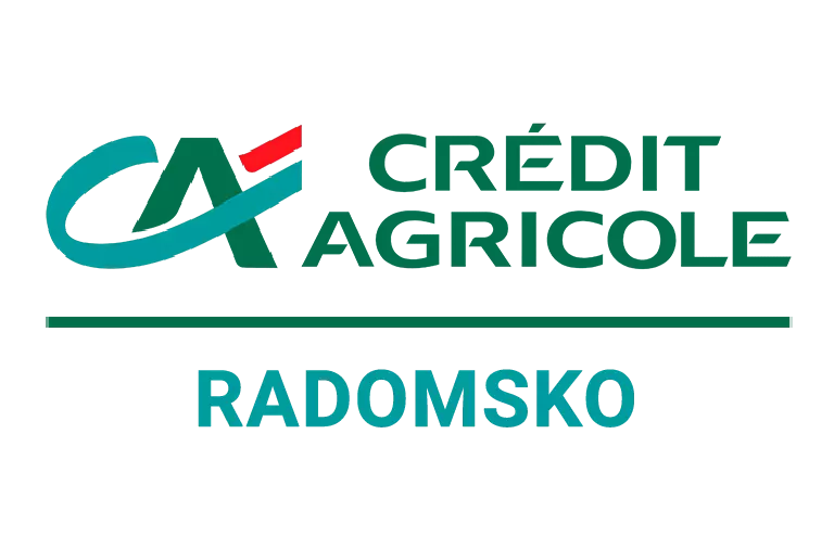 Logo oddziału Credit Agricole w Radomsku