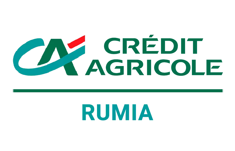 Logo oddziału Credit Agricole w Rumi