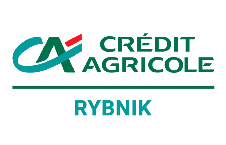 Logo oddziału Credit Agricole w Rybniku